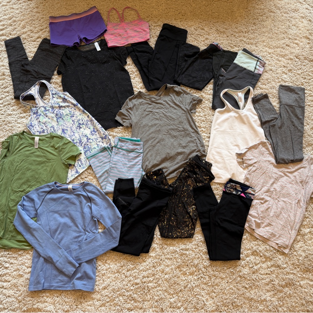 Ivivva by Lululemon size 12 LOT of 18 items!!
